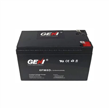 Beic dwfn 12V 8AH Batri Asid Plwm wedi'i Selio
