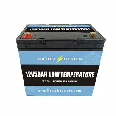 Tymheredd Isel 12V 50AH LiFePO4 Batri