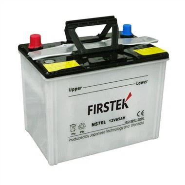 NS70L 12V 65AH JIS Batri Car Codi Tâl Sych