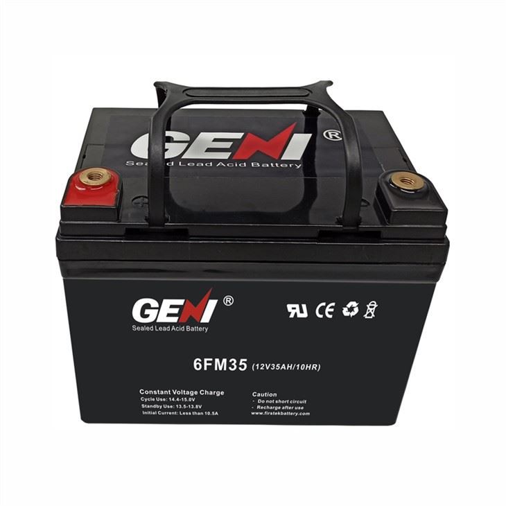 Batri Asid Plwm Wedi'i Selio wrth Gefn 12V 35AH